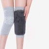 Premium Nylon Winter Thermal Knee & Leg Warmers for Golf, Fishing, and Motorcycle Riding Black S 2ea
