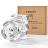 4 Pack Fermentation Glass Weights for Fermenting, Canning, Pickling with