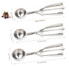 Ice Cream Scoops Jagowa Stainless Steel Ice Cream Scoops with