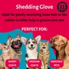Mikki Dog, Cat Rubber Grooming Glove - Short Hair Remover