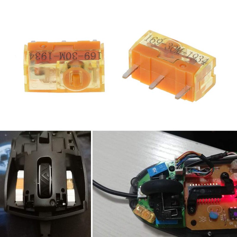 Kamonda 2piece TTC Dustproof Gold Mouse Micro Switch Micro Button
