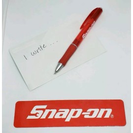 snap on tools 4 Snap on items 2 pocket screwdriver magnet end red + 2 snap on pen red/silver