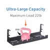 Expandable Under Desk Cable Management Tray, Max Load 22lbs, Clamp