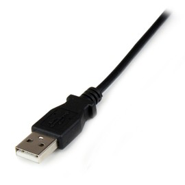 StarTech.com 1m USB to Type N Barrel 5V DC Power Cable - USB A to 5.5mm DC - 1 Meter USB to 5.5mm DC Plug (USB2TYPEN1M), Black