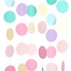 Chloe Elizabeth Circle Dots Paper Party Garland Streamer Backdrop (10-Pack,