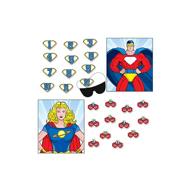 Beistle Hero Party Games