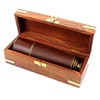 Antique Telescope Antique Brass and Leather Extendable to 50 cm