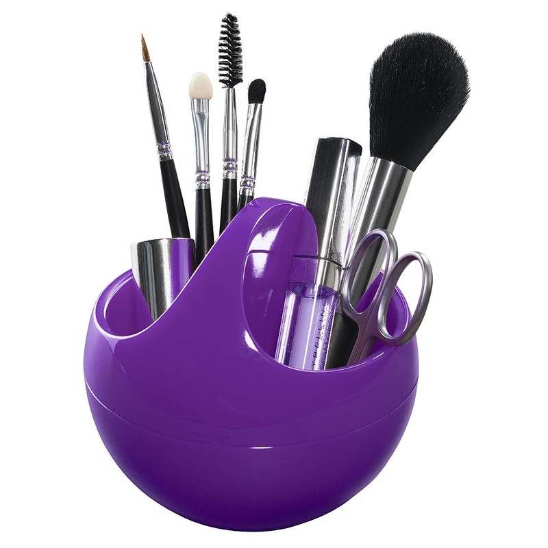 Spirella Cosmetic Organiser Bowl Storage Box for Make Up and