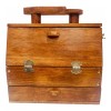 Lux-z Cajón De Madera Bolero Grande Para Limpiar Lustrar Calzado