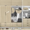 Malimali 10 Pack Black Kitchen Cupboard Handles Finger Edge Pulls