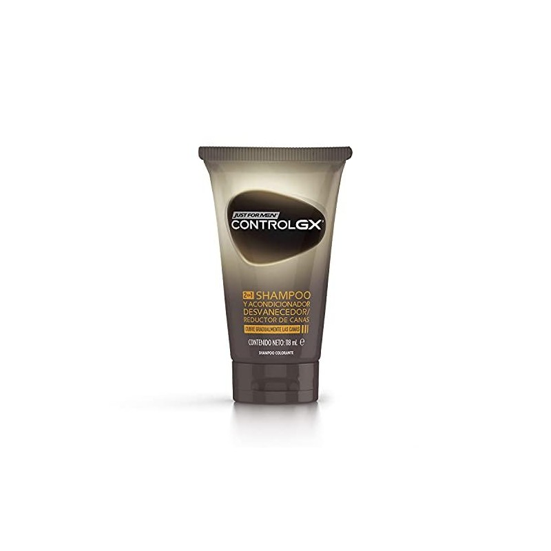 Just For Men Control GX Shampoo Desvanecedor Canas Hombre 3