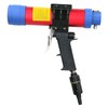 Pneumatic Glass Glue Gun Air Caulking Straight Adjustable Aluminum Power