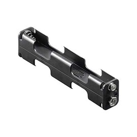 Goobay Batteriehalter , 4x Mignon ZollAAZoll mit Druckknopfanschluß