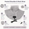 Heated Neck and Shoulder Wrap for Relaxation – 3-Level Warming