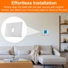 Thermostats Wall Plate Cover T119 for PRO1 IAQ Thermostats, 6.75