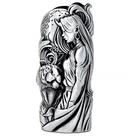 BIC Myth Luna Moon Tiger Metal Lighter Case Cover Sleeve FitsStandard Bic Lighter J6