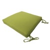 California Umbrella Foam Chair Pad Cushion (Set of 2), 18