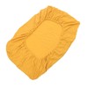 Fitted Crib Sheet Full Cotton Crinkle Fabric Soft Breathable Comfortable
