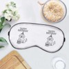 Azeeda 'Yappy Birthday Cockapoo' Sleep/Travel Eye Mask (EY00032161)