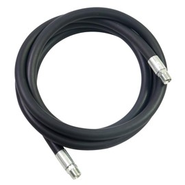 CreFiTech 3/4 X 13.1FT Fuel Transfer Hose,NPT Fittings Farm 3/4 Inch ID Fuel Hose for Dispensing Diesel Gasoline Kerosene Biodiesel Oil