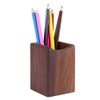 loranzi Wood Pen Holder for Desk,Natural Wooden Pencil Holder Desk