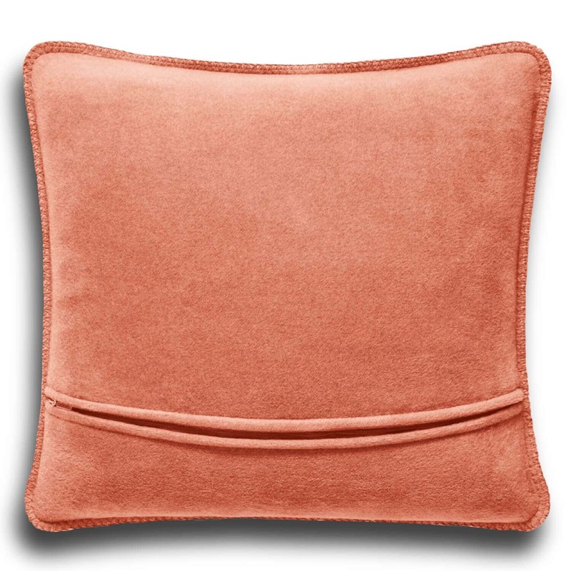 Joop! 758965 Cushion Cover Plain Double-Sided Bordeaux Orange Cotton Polyacrylic