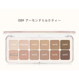 12-color matte eyeshadow palette. Excellent color development, long-lasting, perfect for foundation makeup. Easy to use for beginners, with a wide variety of colors. Ideal for natural makeup