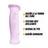 Puños Bicicleta Vintage Ergonómicos Hule 125mm (Rosa)