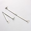 OioTuyi Pack of 2 flap holders, flap hinge, all-metal folding