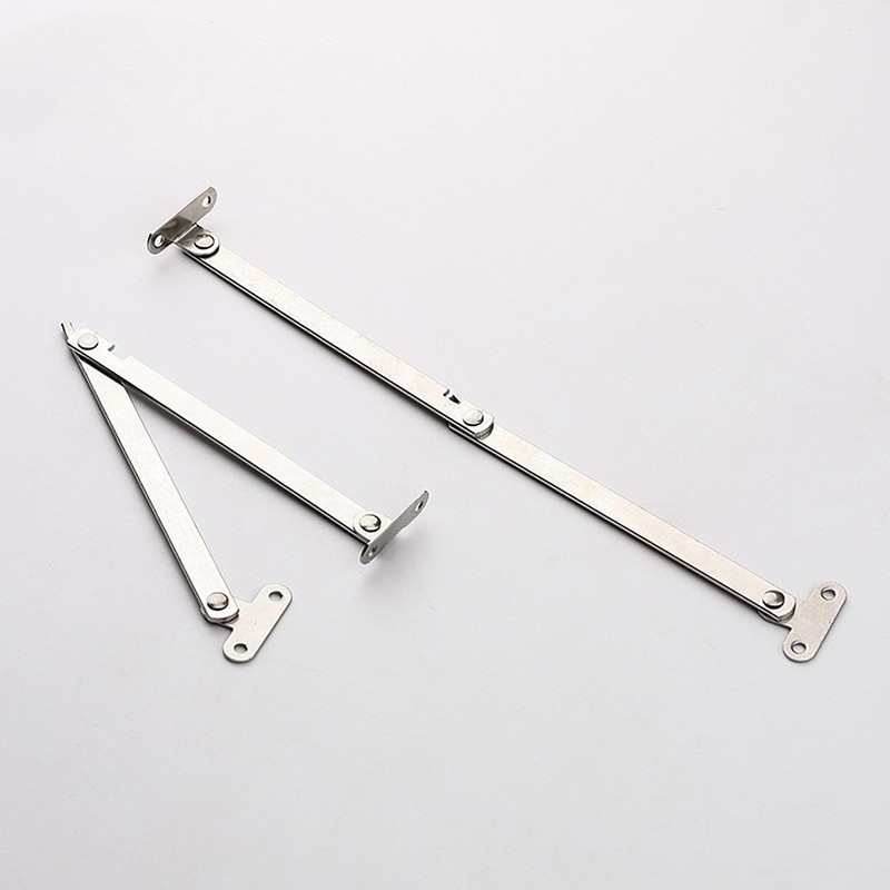 OioTuyi Pack of 2 flap holders, flap hinge, all-metal folding