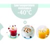Collapsible Sicles Molds 6 Ice Makers Silicone Ice Molds Reusable