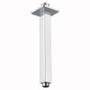 Voolan Shower Arm with Flange, Ceiling Mounted Fixed Shower Pipe,