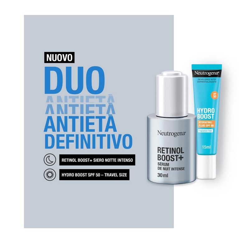 Neutrogena, Retinol Boost Duo Anti-Aging und Schutz Retinol Boost Nacht-Serum