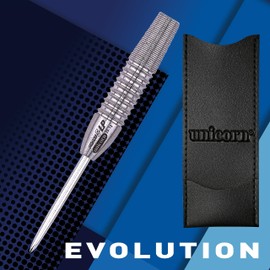 Unicorn Unisex Evolution Series Phase 5 Darts - Silver, 26 G, Silver, 26 G EU