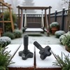 2PCS Plastic Fixing Screw Black for Garden Swing Canopy Frame