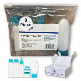 Travel organizer 8 pieces- Toiletries Daily Convenience, Color May Vary (Pack of 1), Boxed by Fusion Shop Store