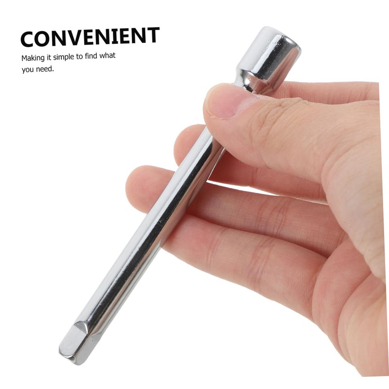 GLEAVI 4pcs Ratchet Wrench Extension Set Wobble Extension Tool for