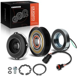 A-Premium Air Conditioner AC Compressor Clutch Kit Compatible with Hyundai Sonata 2020 2021 2022 2023, 1.6L 2.5L
