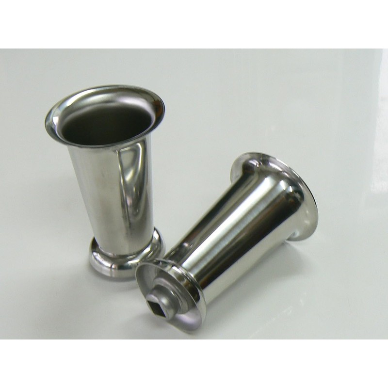 Stainless Steel Flower Tube for Grave Petals Screw Down (Small)