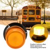 LED Warning Light Electrical Flashing Excellent Luminescence Car School Bus