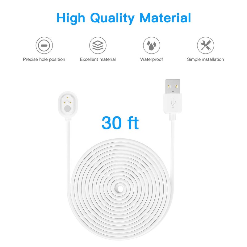 BECEMURU Charging Cable for Arlo Ultra, Arlo Ultra 2, Arlo