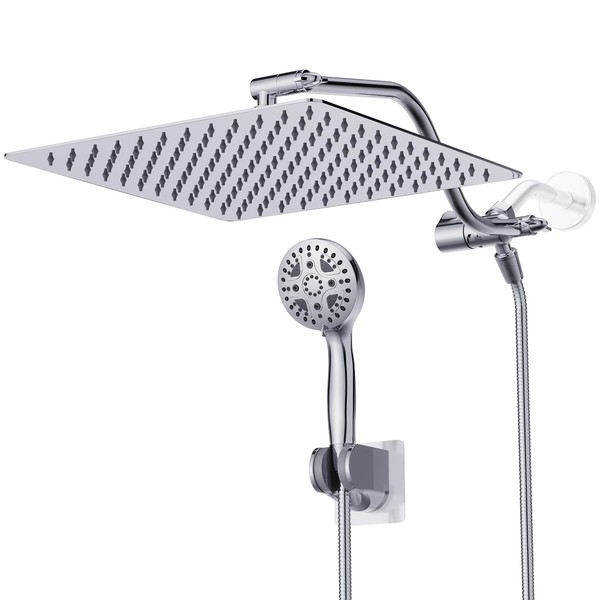 Cenosa All Metal Rain Shower Head 12 Inch High Pressure