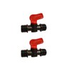 Shut-off Valve Ball Valve PP Connector for Drip Hose PN6