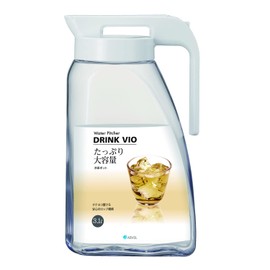 Asbel Drink Bio 3100K Cold Water Bottle, 1.1 gal (3.1 L), White