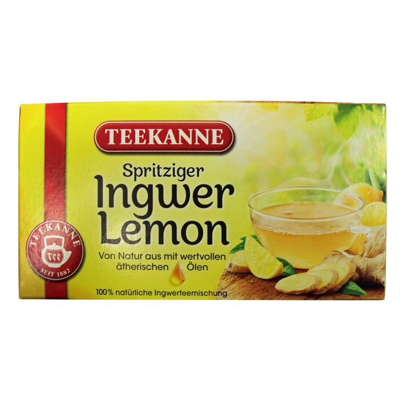 TEEKANNE Ingwer-Lemon (ginger-lemon) / 2x 20 tea bags / fresh