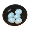Justinstones Synthetic Opalite Moonstone Glass 30mm Egg Shaped Crystal Healing