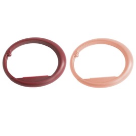 WeddHuis Table Handbag Holder Hook Foldable Non-Slip Bag Hook Holder for Handbags Table Top Bag Holder Pack of 2, pink