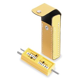 Daniel Woodhead - 840-1760 Woodhead Receptacle Tension Tester With Carrying Case,yellow