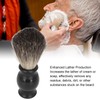 Beard Soap Brush Increase Foam Remove Residue Soft Synthetic Bristles
