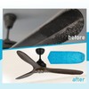 4 PCS Ceiling Fan Duster Kits,100% Microfibre Fan Blade Cleaner